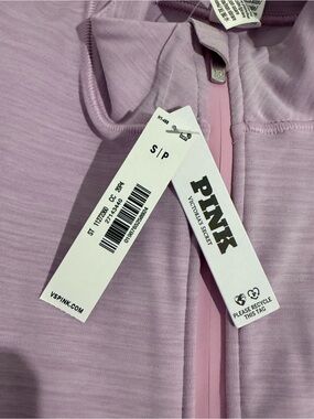 PINK Victoria's Secret Lavender Zip Hoodie